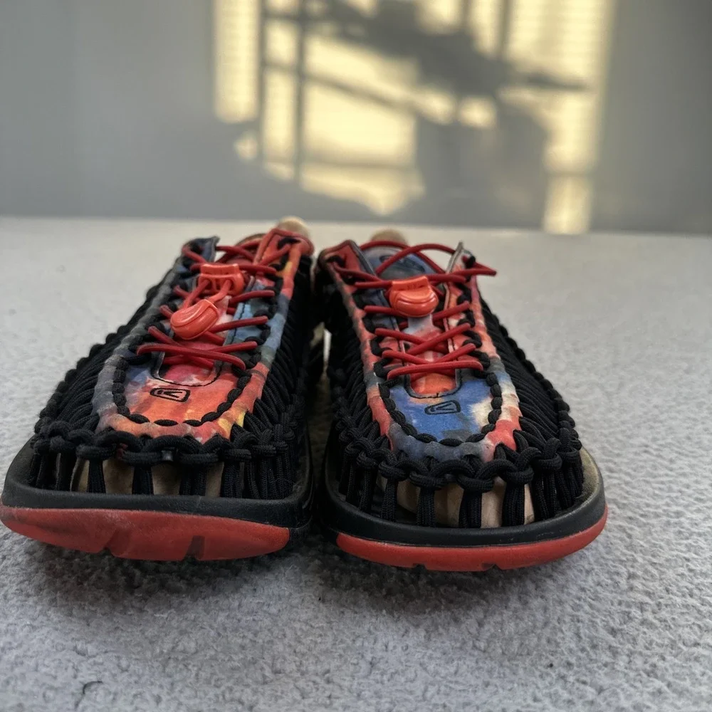 KEEN UNEEK 2 Cord New York At Night Sandals Men 10 Jerry Garcia 1024310